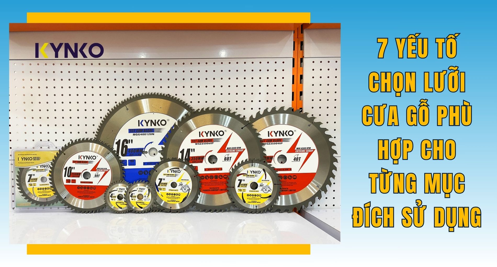 7 Yếu Tố Chọn Lưỡi Cưa Gỗ Phù Hợp Cho Từng Mục Đích Sử Dụng