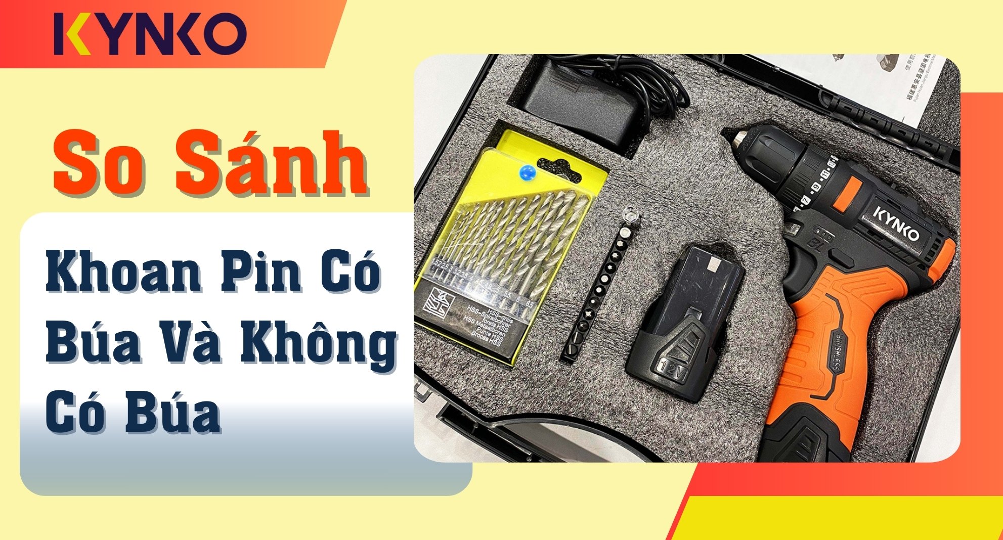 So Sánh Khoan Pin Có Búa Và Không Có Búa