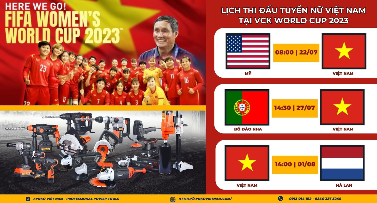 CẬP NHẬT LỊCH THI ĐẤU BÓNG ĐÁ NỮ VIỆT NAM TẠI WORLD CUP 2023
