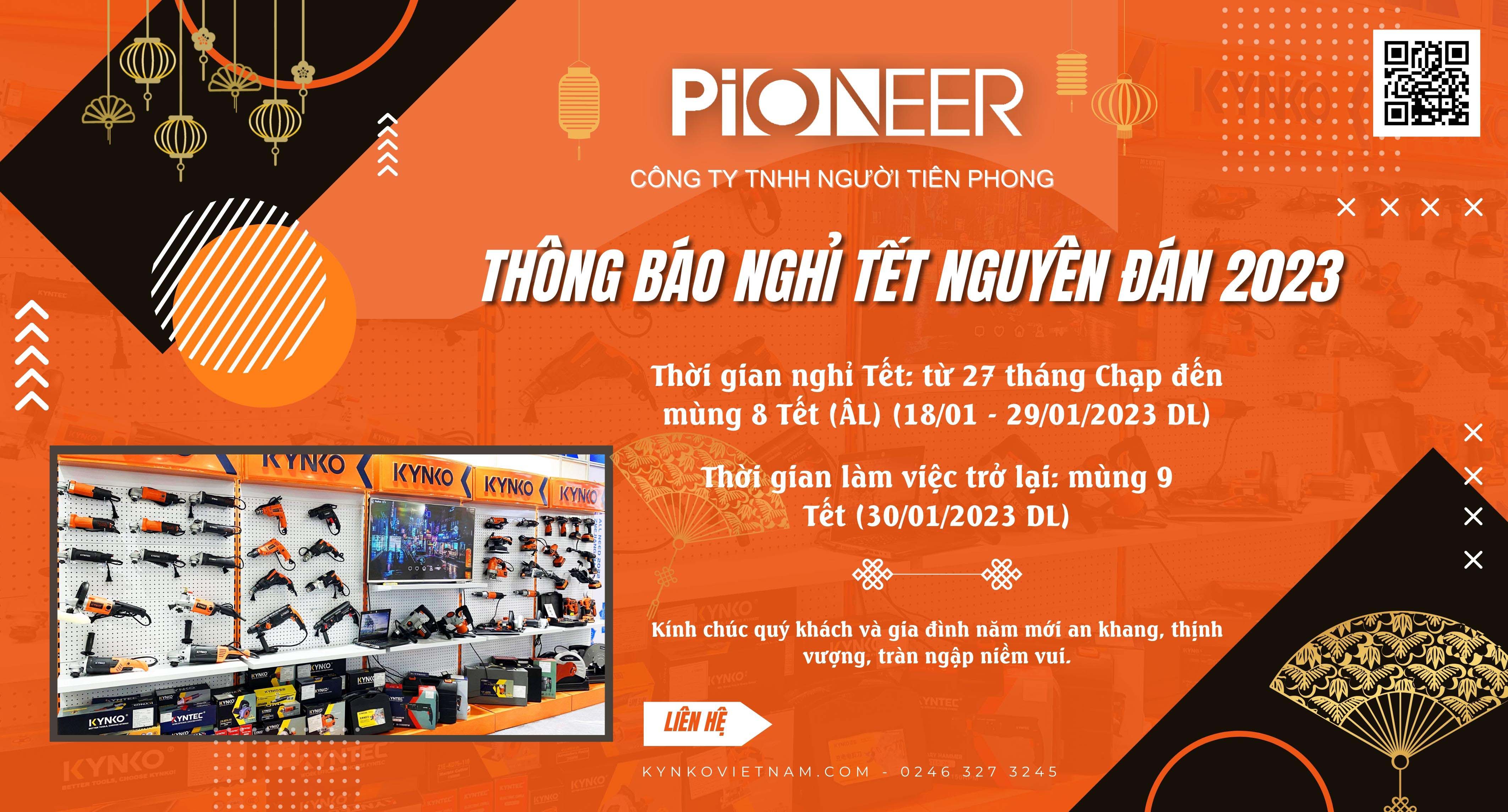 KYNKO - THÔNG BÁO LỊCH NGHỈ TẾT NGUYÊN ĐÁN 2023