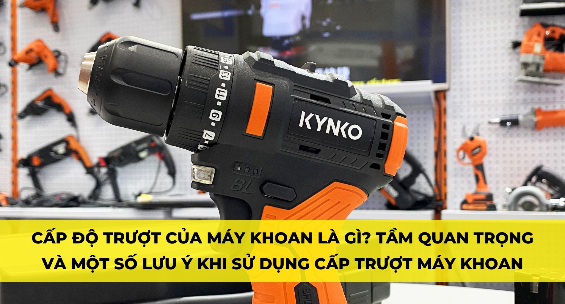 CẤP ĐỘ TRƯỢT CỦA MÁY KHOAN LÀ GÌ? TẦM QUAN TRỌNG VÀ MỘT SỐ LƯU Ý KHI SỬ DỤNG CẤP TRƯỢT MÁY KHOAN