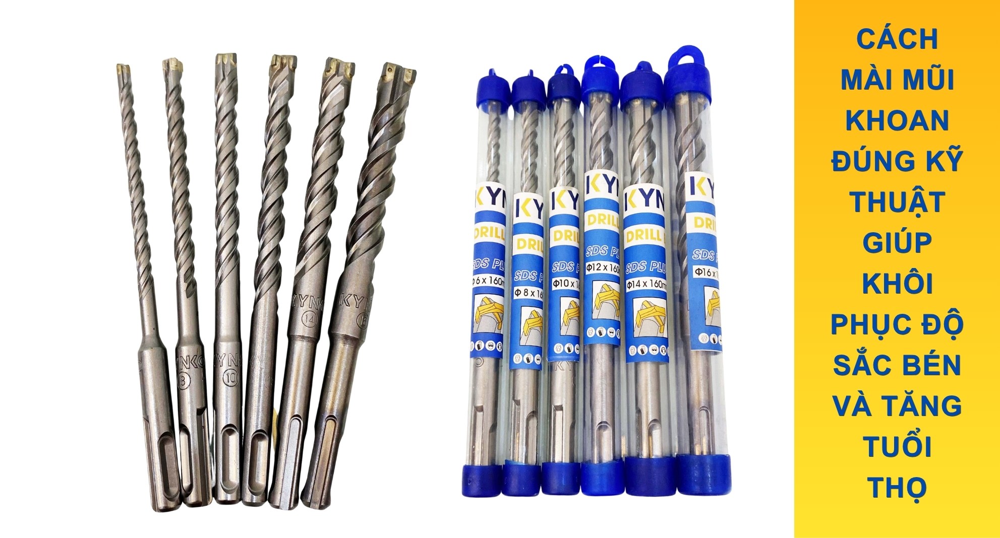 Cách Mài Mũi Khoan Đúng Kỹ Thuật Giúp Khôi Phục Độ Sắc Bén Và Tăng Tuổi Thọ