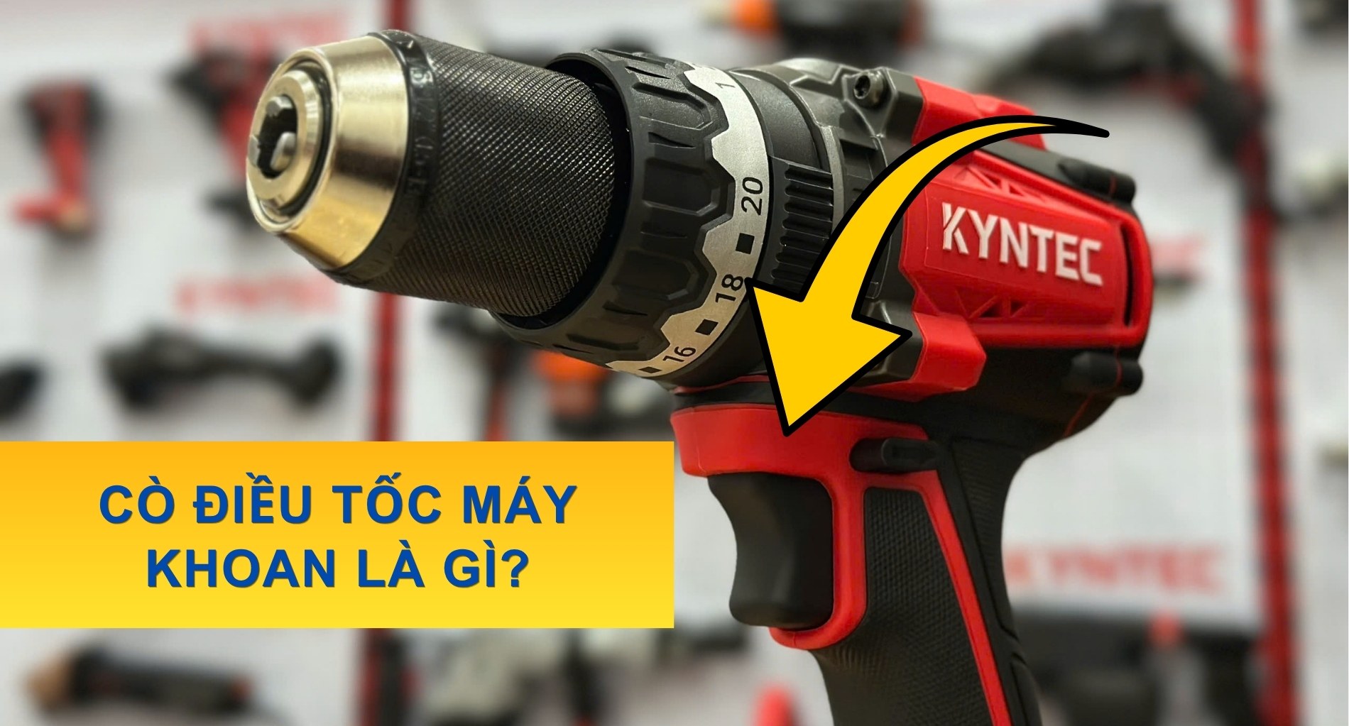 Cò Điều Tốc Máy Khoan Là Gì? Cấu Tạo, Nguyên Lý Hoạt Động Và Cách Sửa Hiệu Quả