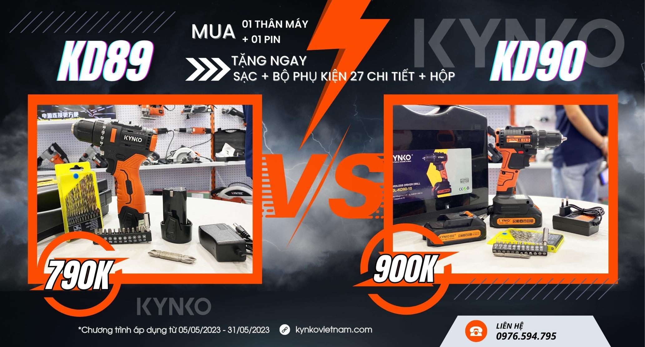 SIÊU KHUYẾN MÃI MÁY KHOAN PIN THÁNG 05.2023 - SỐ LƯỢNG CÓ HẠN