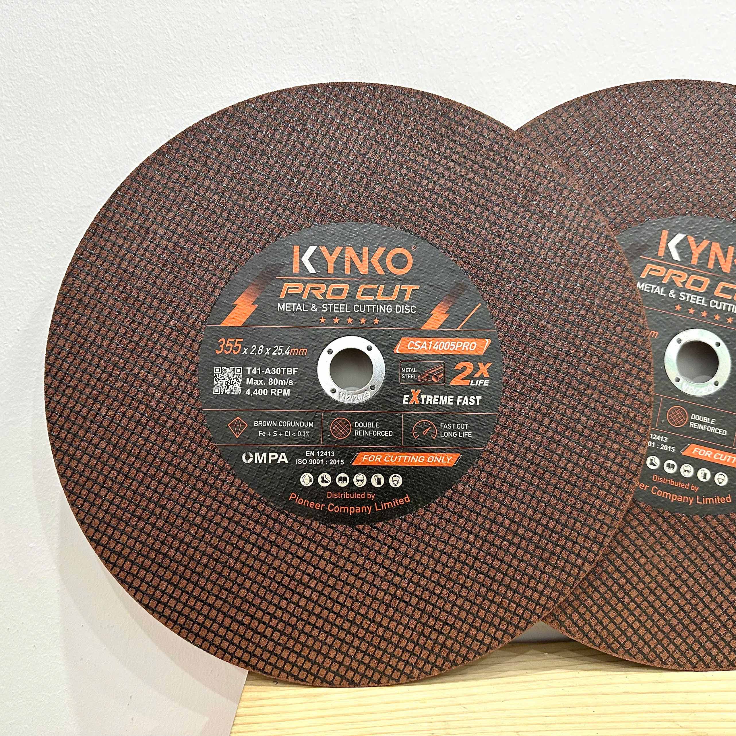 ĐÁ CẮT KIM LOẠI 355 CHÍNH HÃNG KYNKO CSA14005PRO