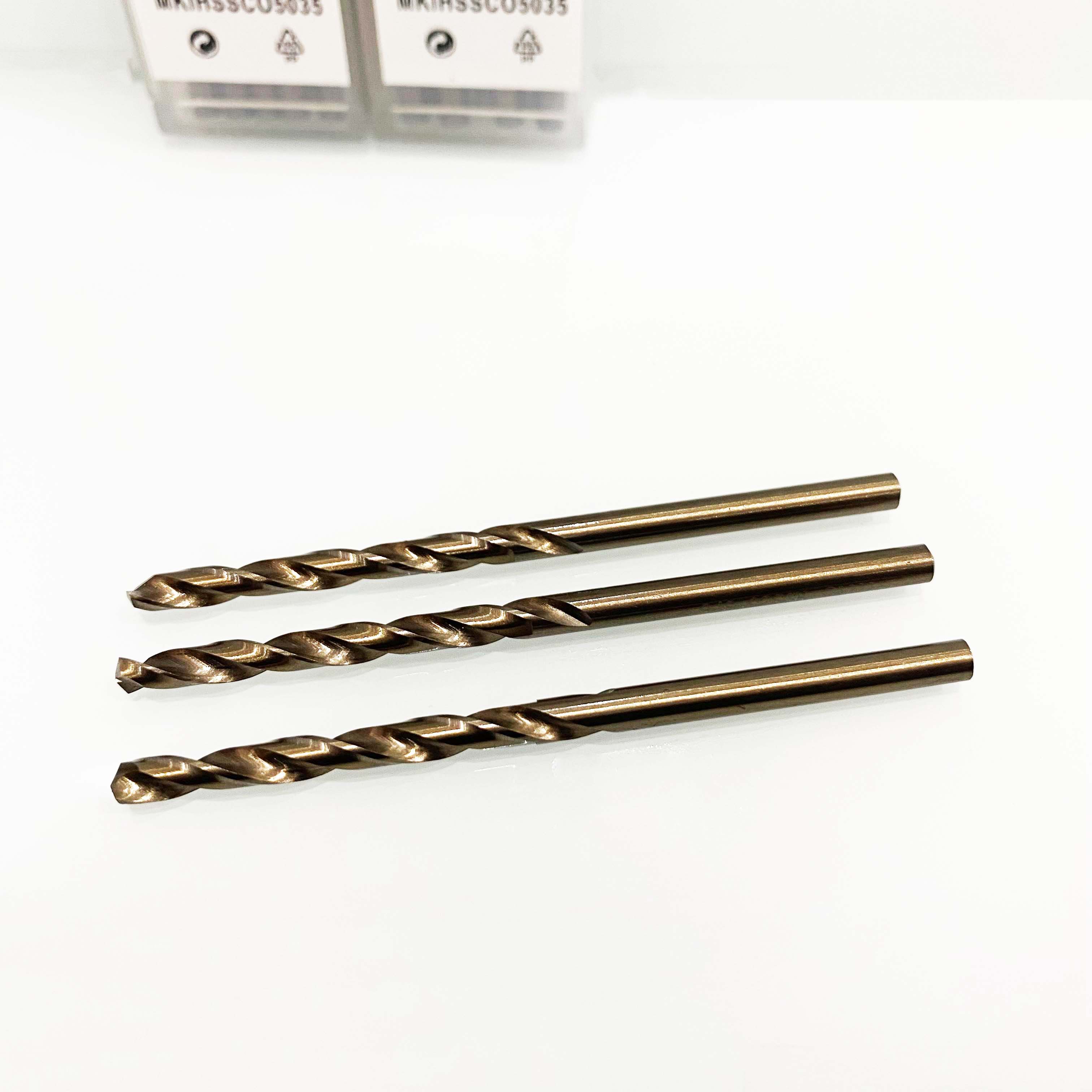 Mũi khoan Inox HSS-CO5 Kynko 5% Cobalt Ø 3,5mm MKI-HSS-CO5-035 Coban (VỈ 10 CHIẾC)