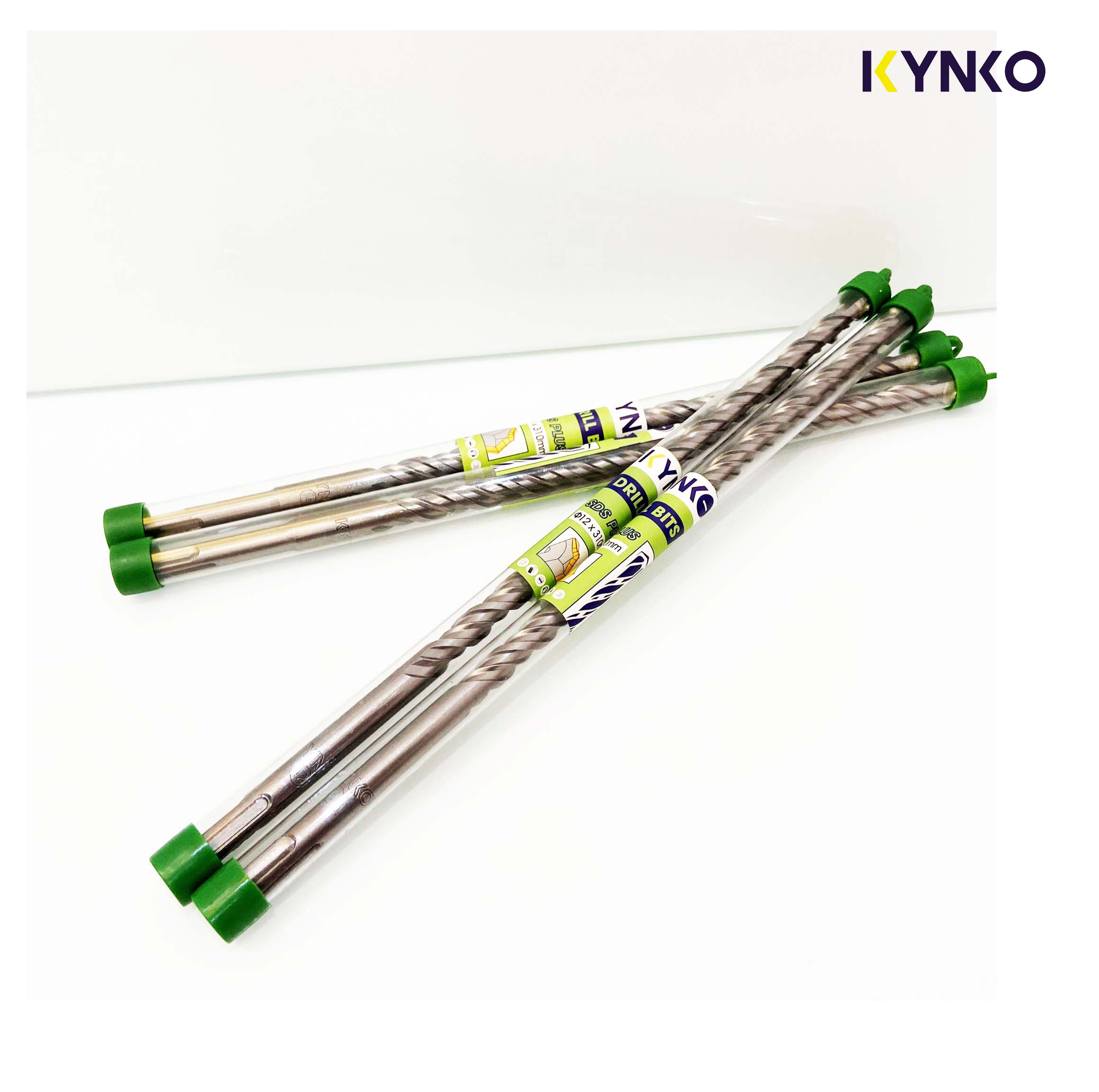 PHI Ø12 DÀI 310MM XUYÊN TƯỜNG ĐẦU DẸT MŨI KHOAN BÊ TÔNG SDS KYNKO MKBTXT-12310