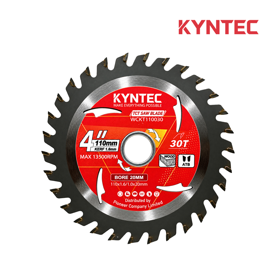 Lưỡi Cưa Gỗ TCT 100MM 30 RĂNG KYNTEC WCKT110030