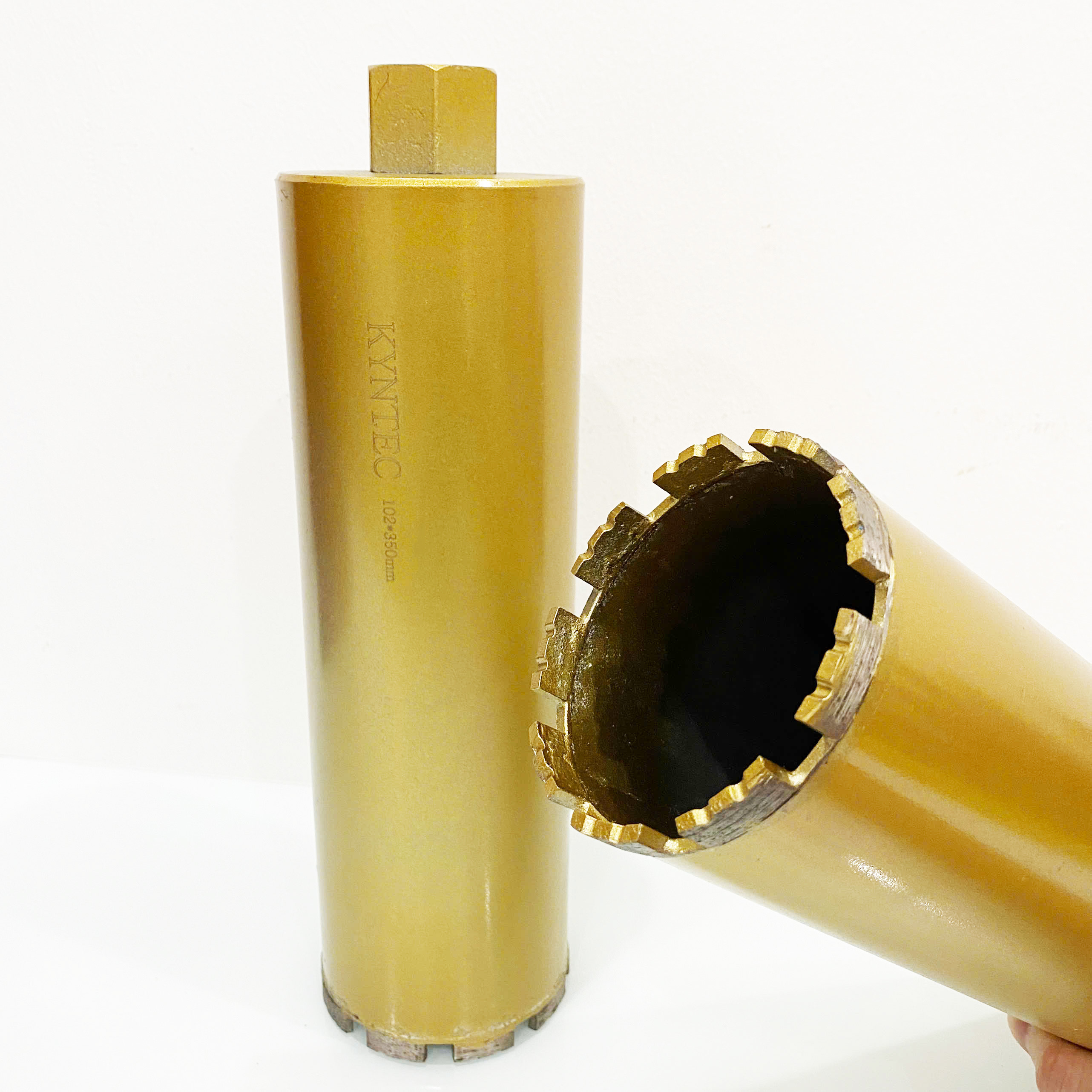 PHI Ø 102 DÀI 350MM MŨI KHOAN RÚT LÕI ƯỚT KYNTEC 350x102MM MRLKT350102U