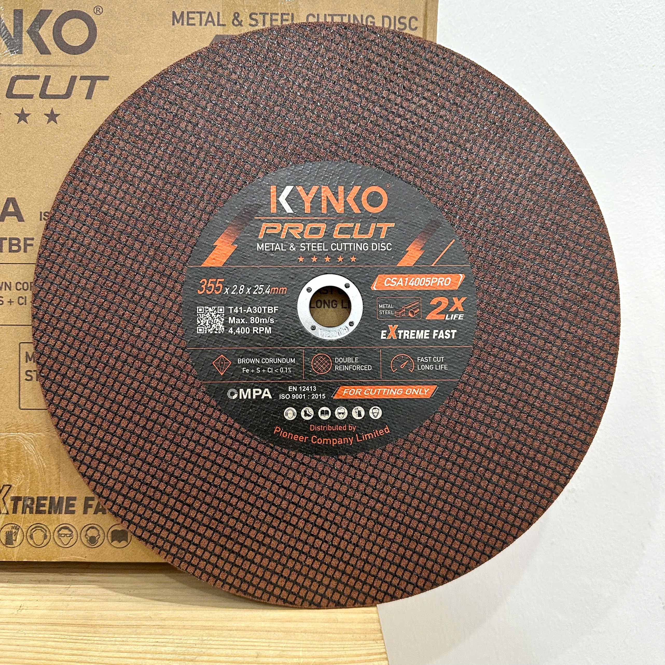 ĐÁ CẮT KIM LOẠI 355 CHÍNH HÃNG KYNKO CSA14005PRO