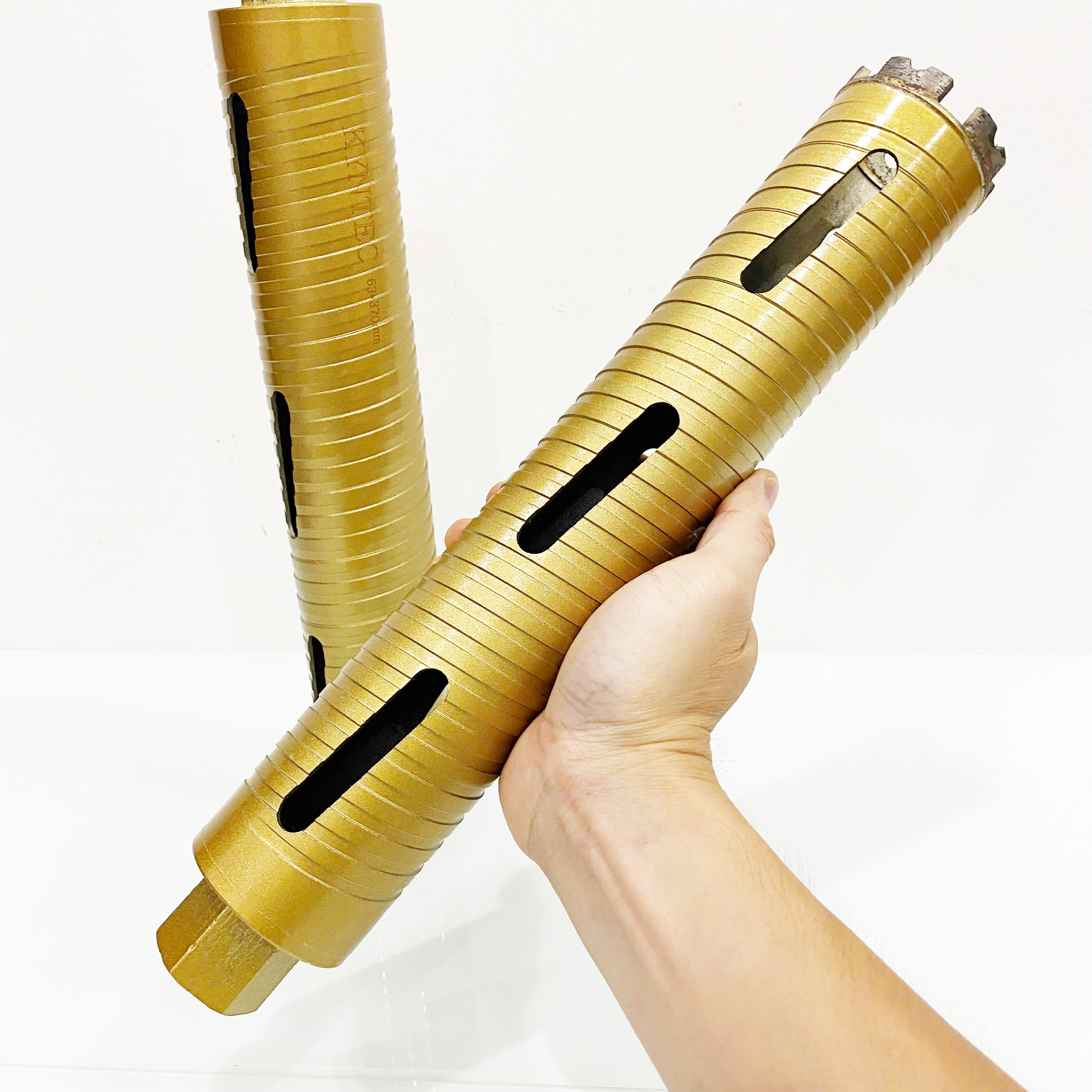 PHI Ø 63 DÀI 370MM MŨI KHOAN RÚT LÕI KHÔ KYNTEC 370x63MM MRLKT37063K