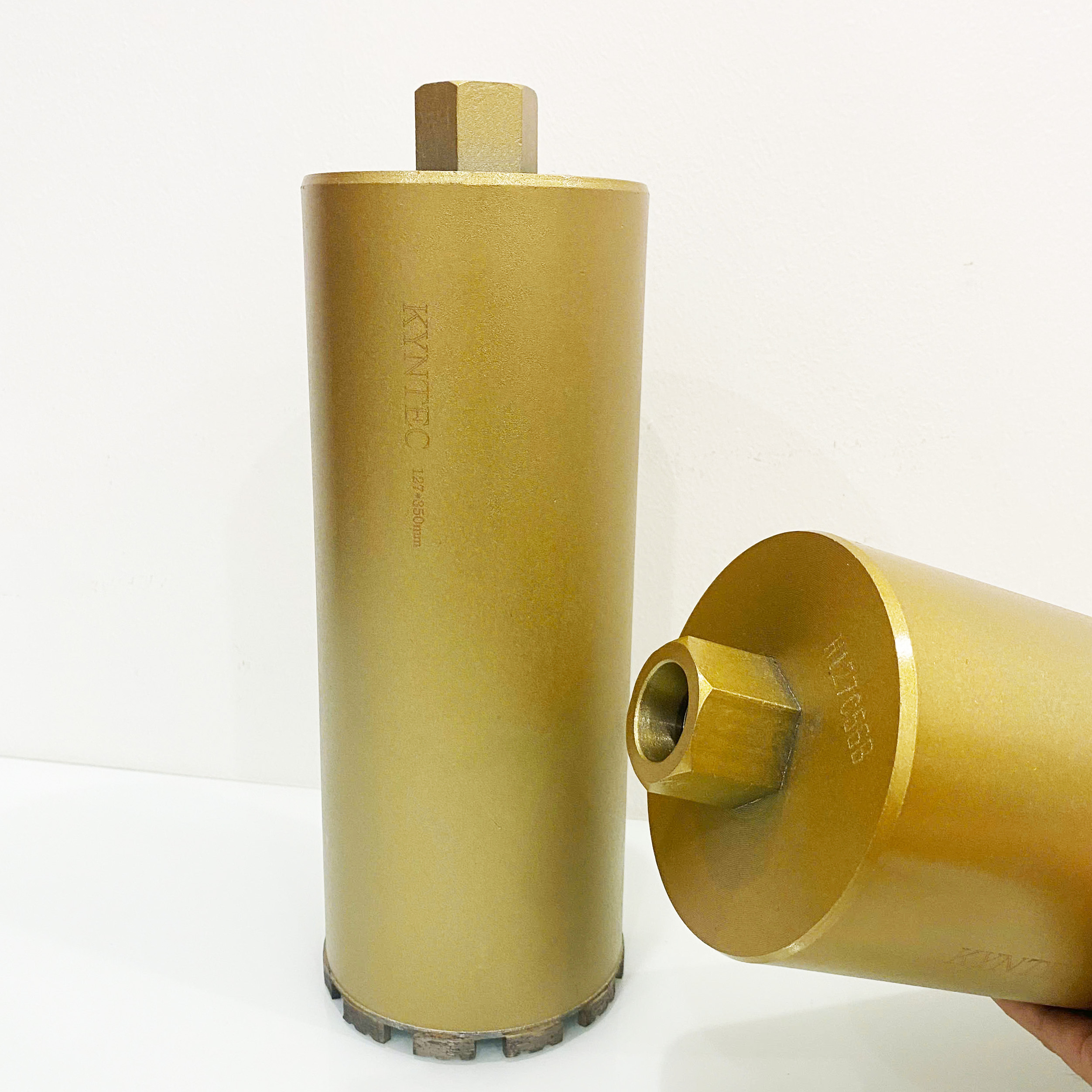 PHI Ø 127 DÀI 350MM MŨI KHOAN RÚT LÕI ƯỚT KYNTEC 350x127MM MRLKT350127U