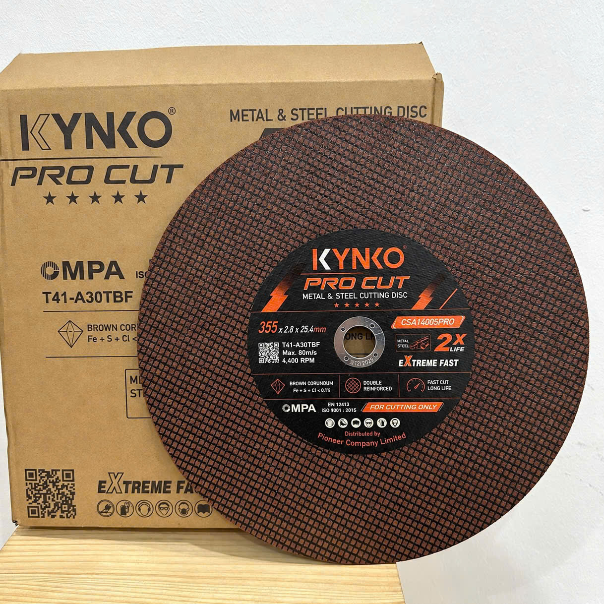 ĐÁ CẮT KIM LOẠI 355 CHÍNH HÃNG KYNKO CSA14005PRO