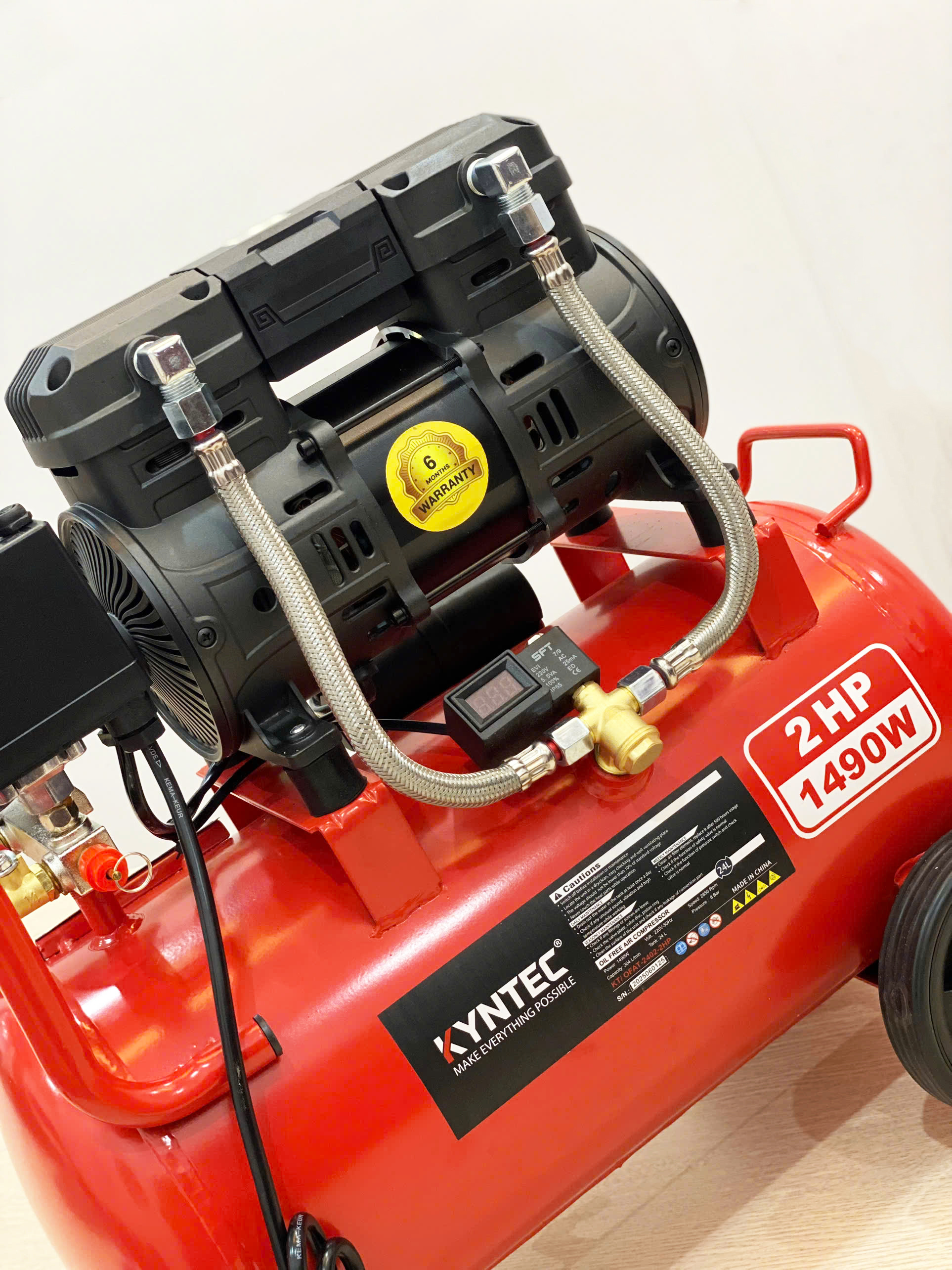 MÁY NÉN KHÍ SẠCH KYNTEC KT/OFAT - 2402 - 2HP