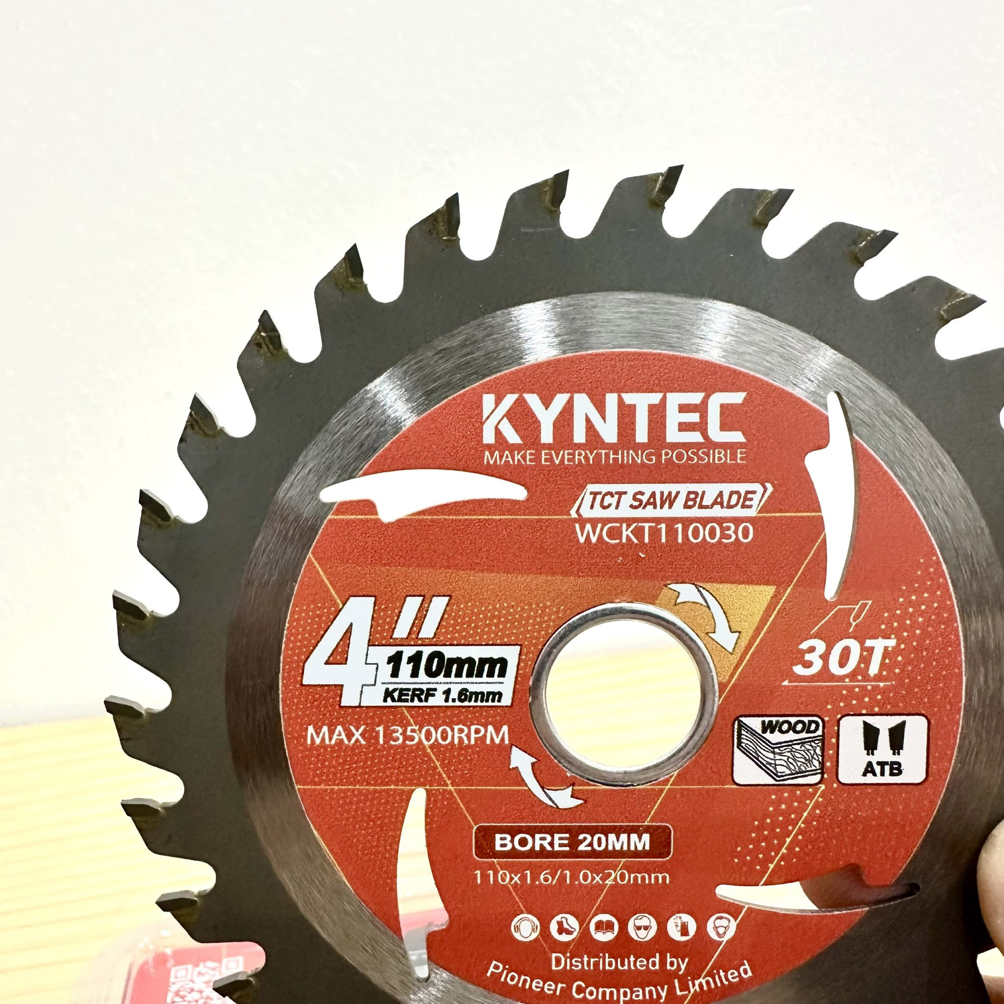 Lưỡi Cưa Gỗ TCT 100MM 30 RĂNG KYNTEC WCKT110030