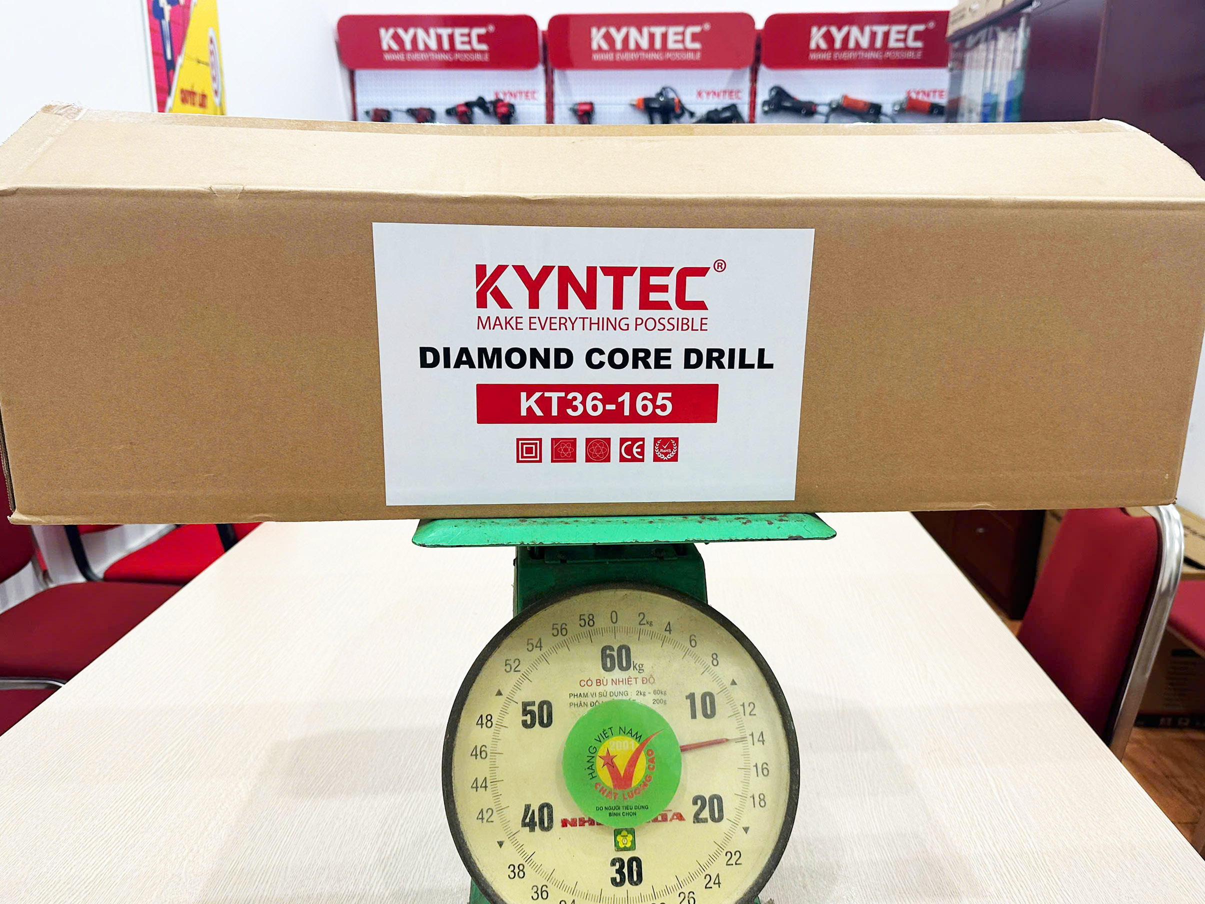 MÁY KHOAN RÚT LÕI KYNTEC KT36 - 165