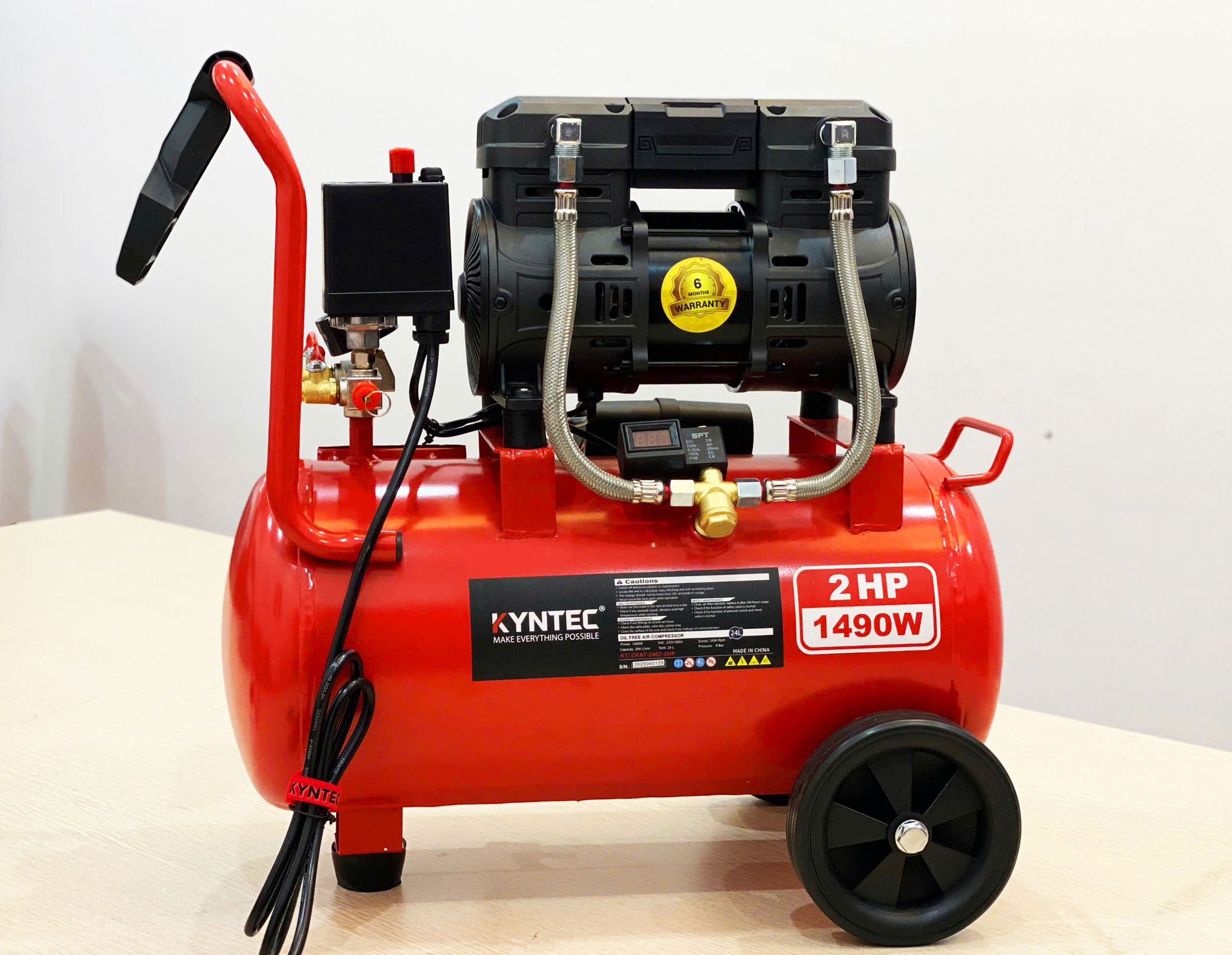 MÁY NÉN KHÍ SẠCH KYNTEC KT/OFAT - 2402 - 2HP