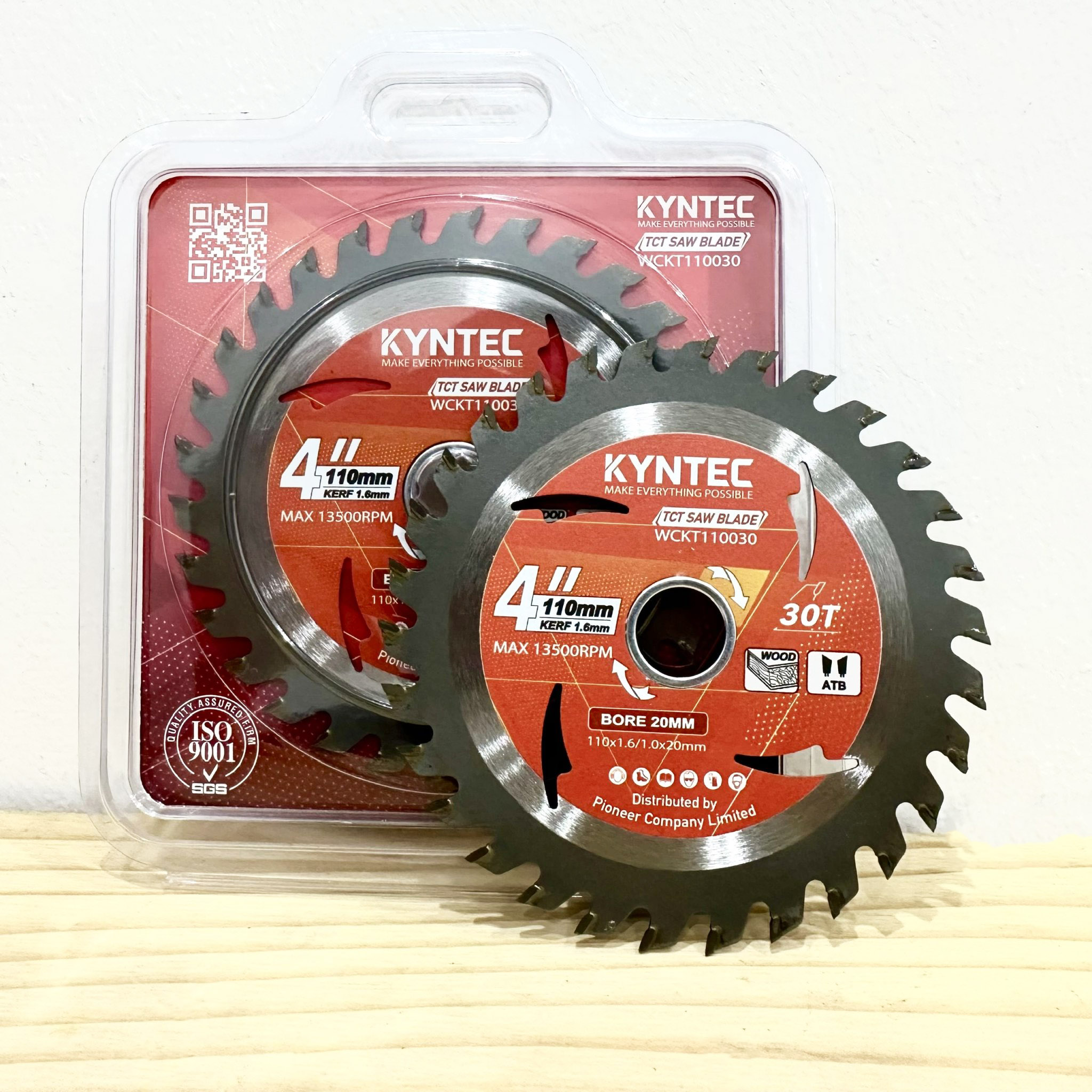 Lưỡi Cưa Gỗ TCT 100MM 30 RĂNG KYNTEC WCKT110030