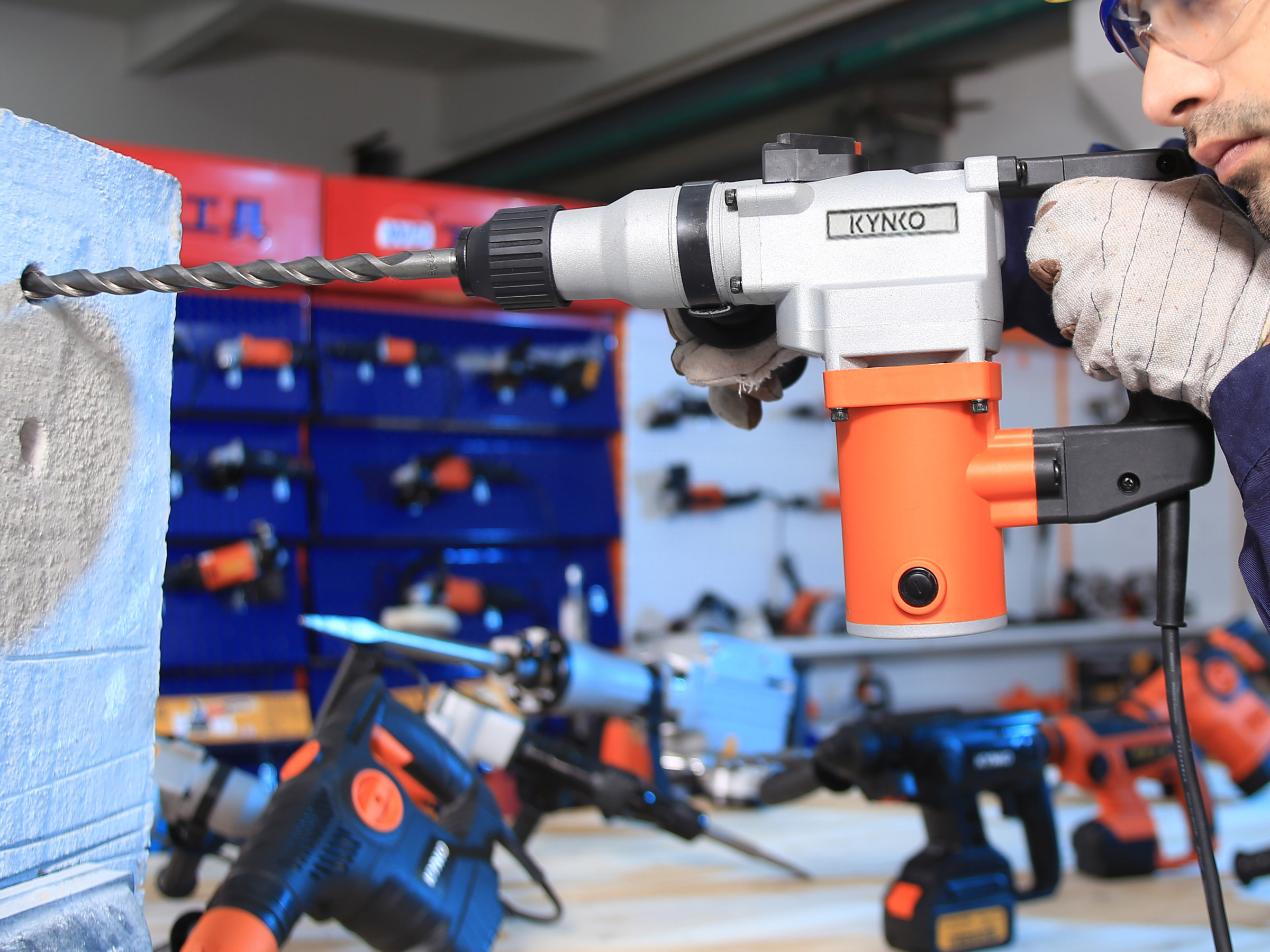 MÁY KHOAN BÚA KYNKO KD08 - J1C-KD08-26 (#60101)