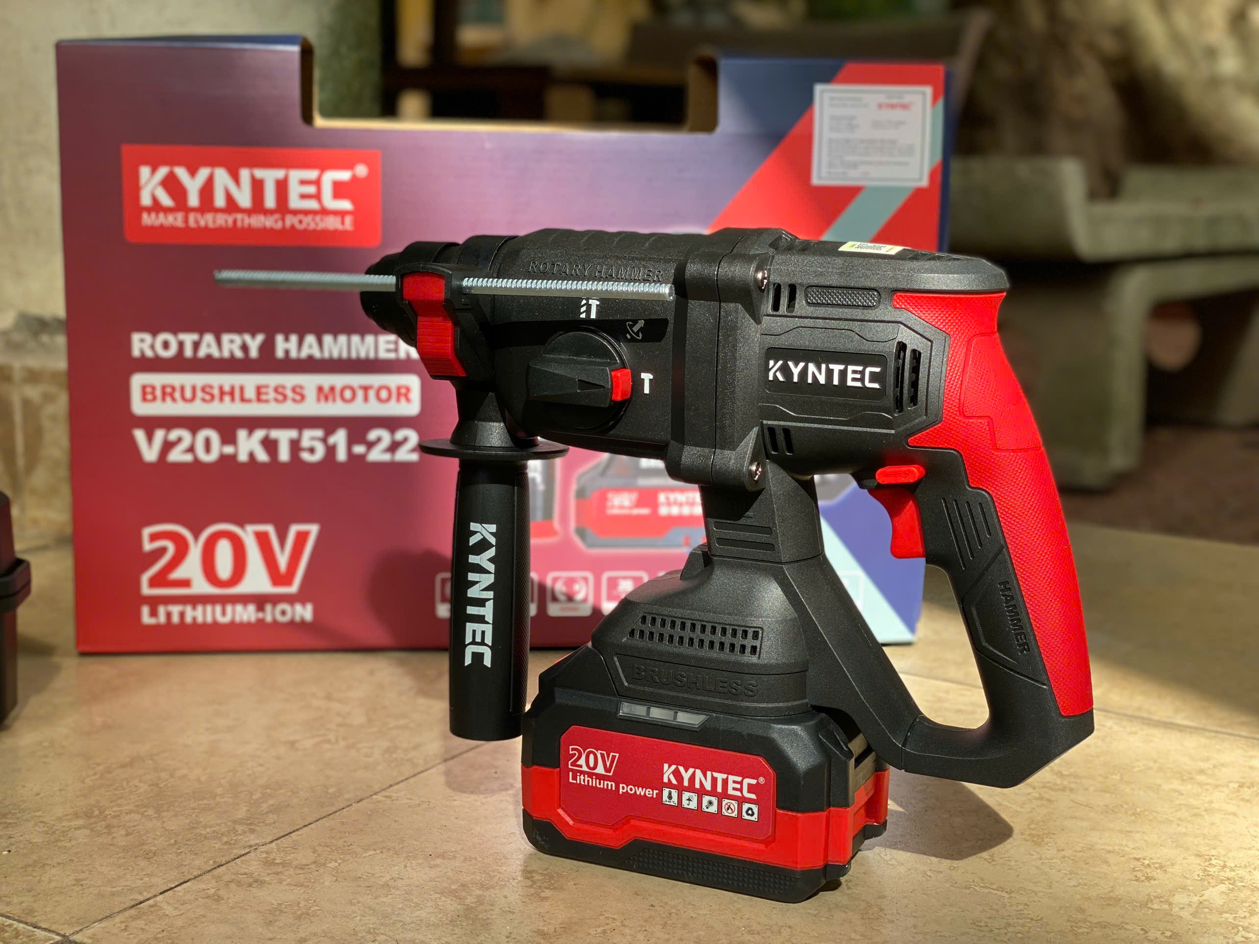 THÂN MÁY KHOAN BÊ TÔNG PIN KYNTEC KT51 - 22 (KHÔNG GỒM PIN)