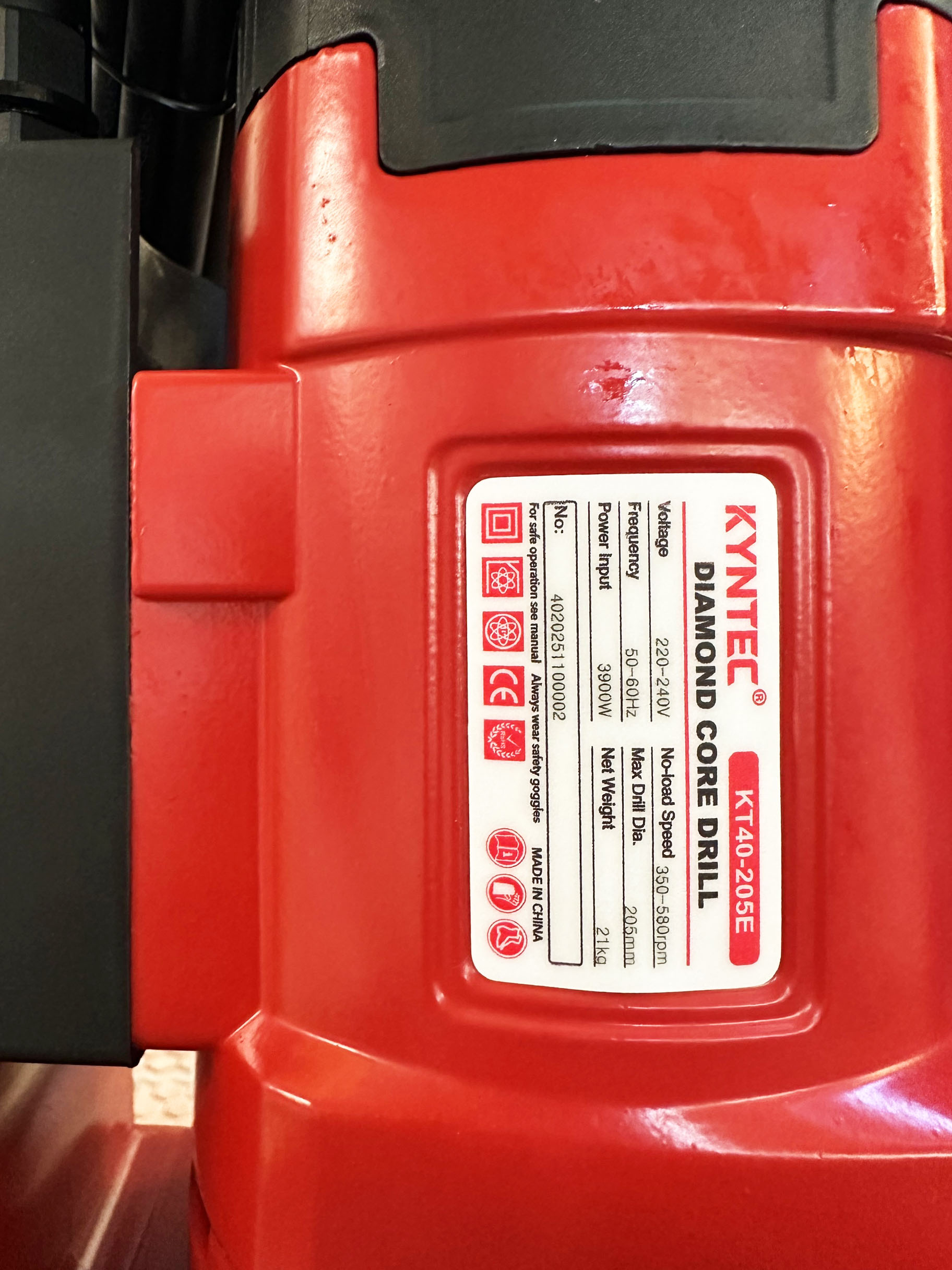 MÁY KHOAN RÚT LÕI KYNTEC KT40-205E