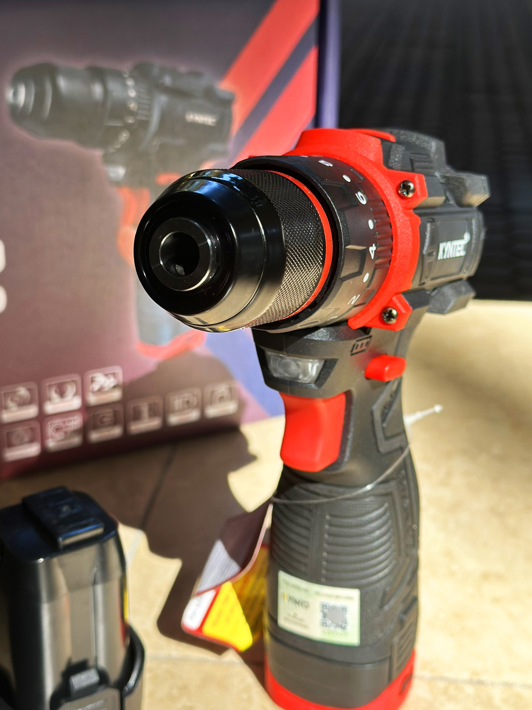 BỘ KHOAN PIN KYNTEC KT60 - 10