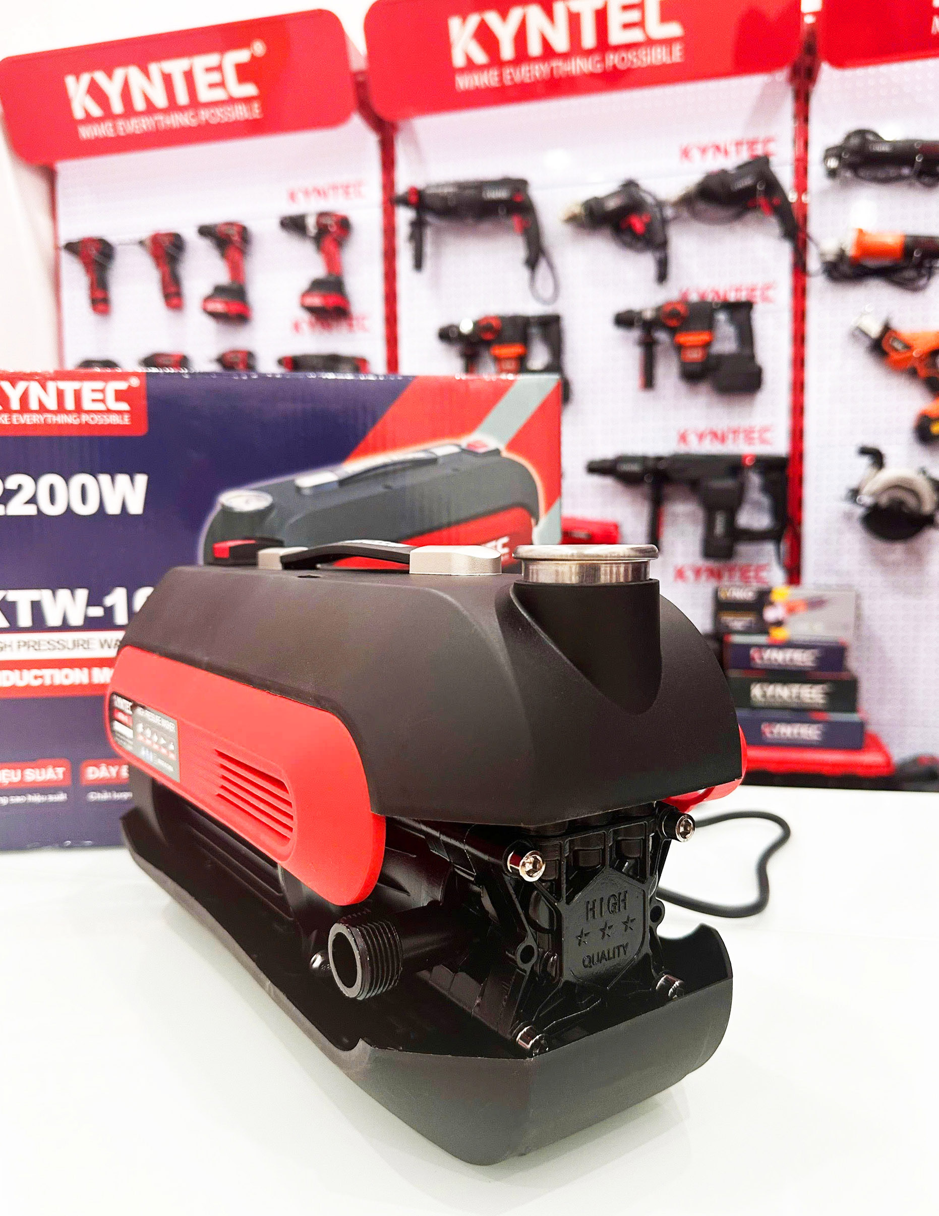 MÁY RỬA XE CHUYÊN DỤNG KYNTEC KTW - 10