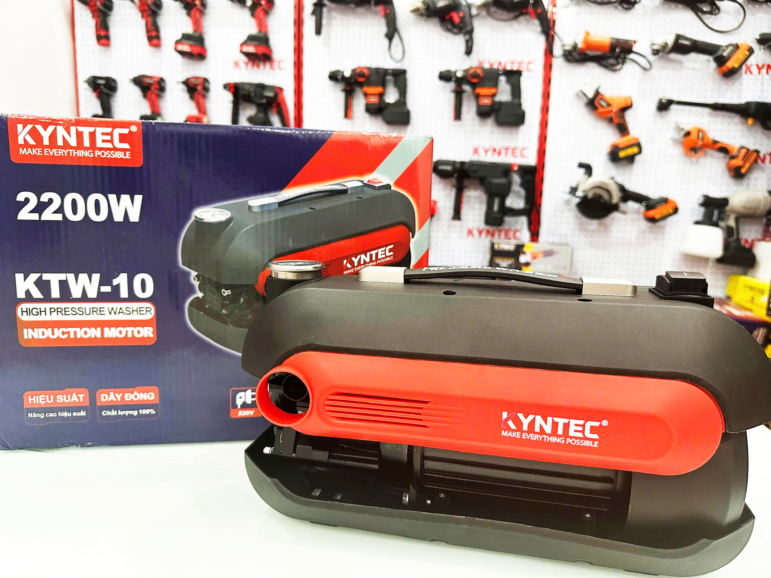 MÁY RỬA XE CHUYÊN DỤNG KYNTEC KTW - 10