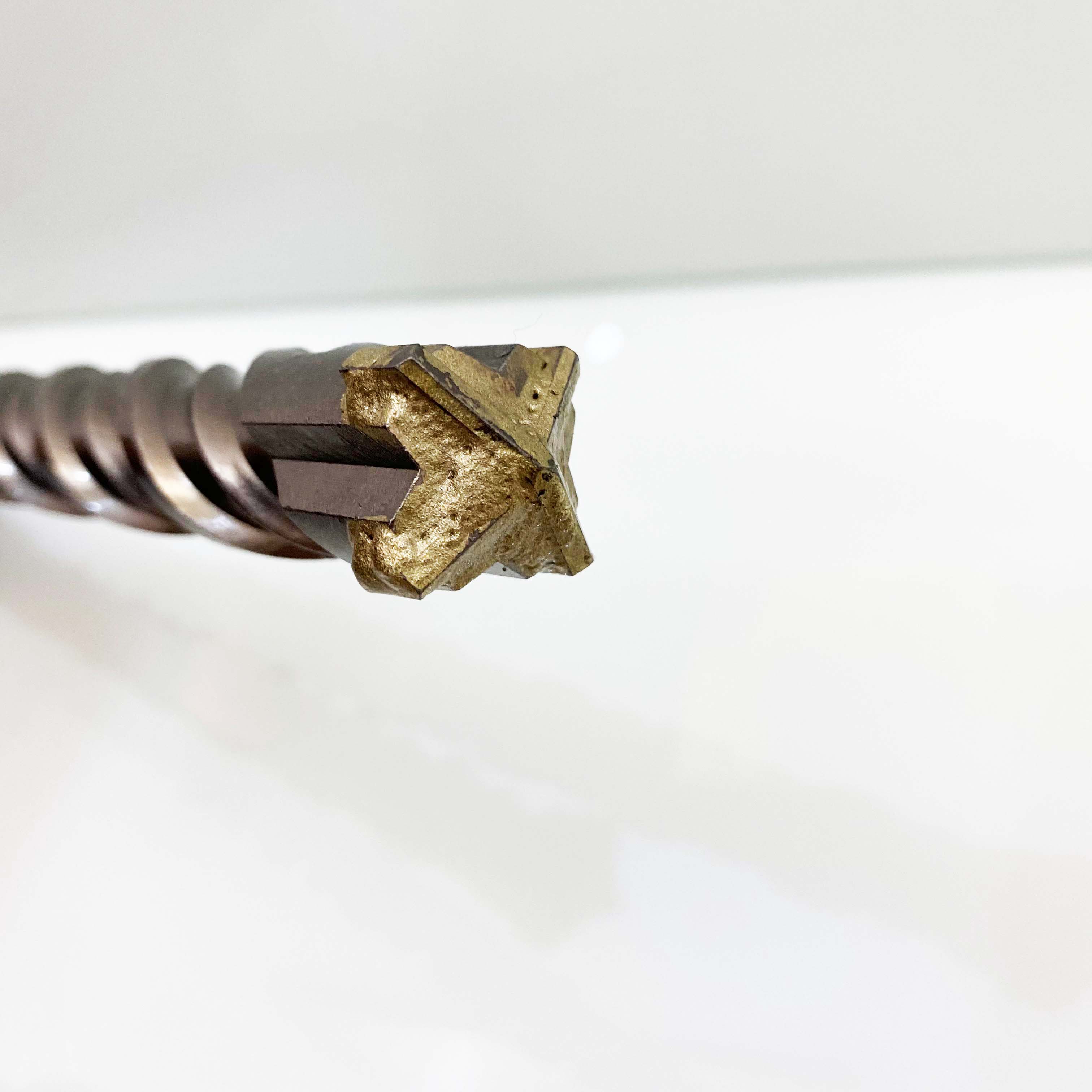 PHI Ø25 DÀI 310MM XUYÊN TƯỜNG ĐẦU THẬP MŨI KHOAN BÊ TÔNG SDS KYNKO MKBTXT-25310