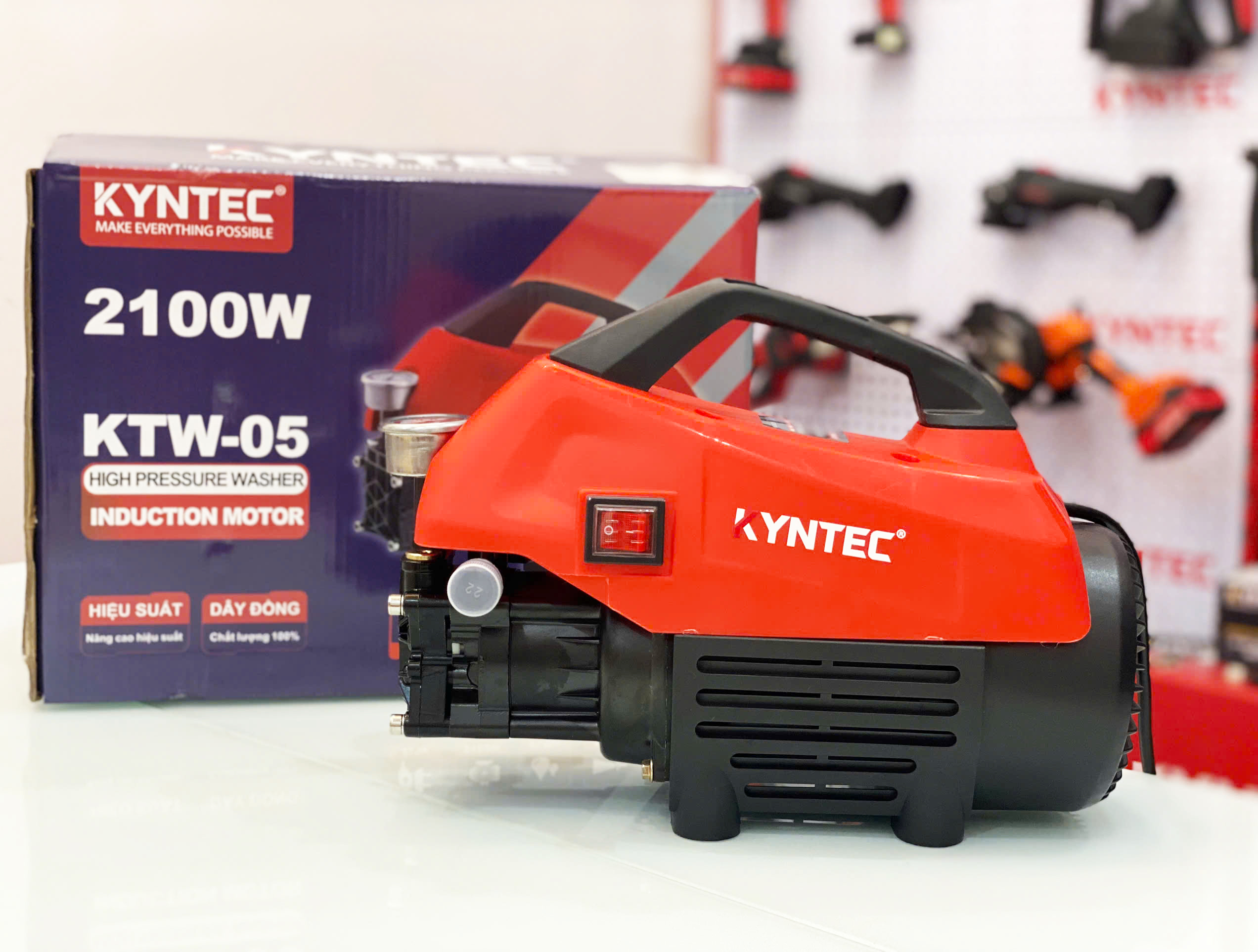 MÁY RỬA XE CHUYÊN DỤNG KYNTEC KTW - 05