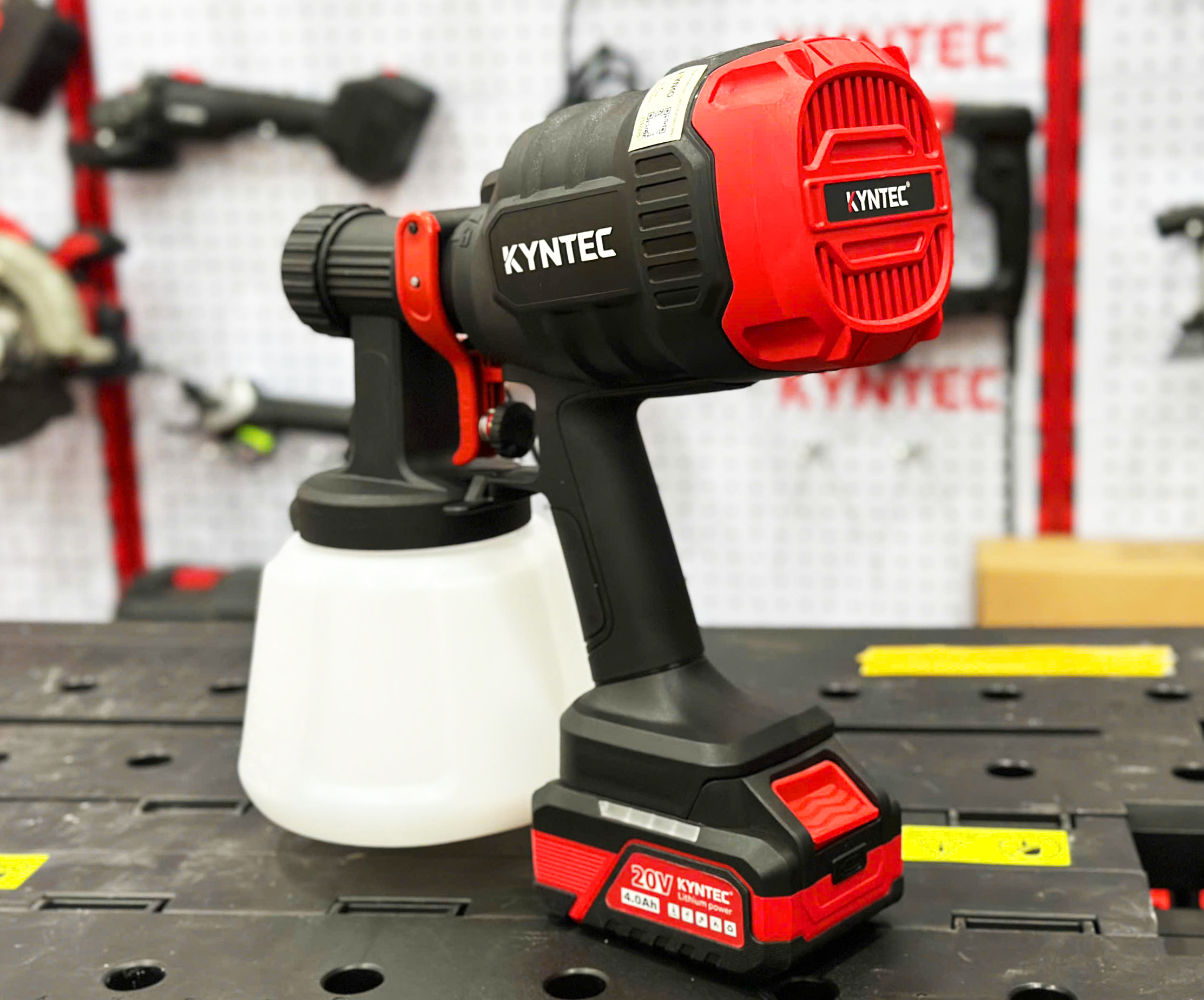 THÂN MÁY PHUN SƠN PIN KYNTEC CHÂN PHỔ THÔNG KT81 - 1200
