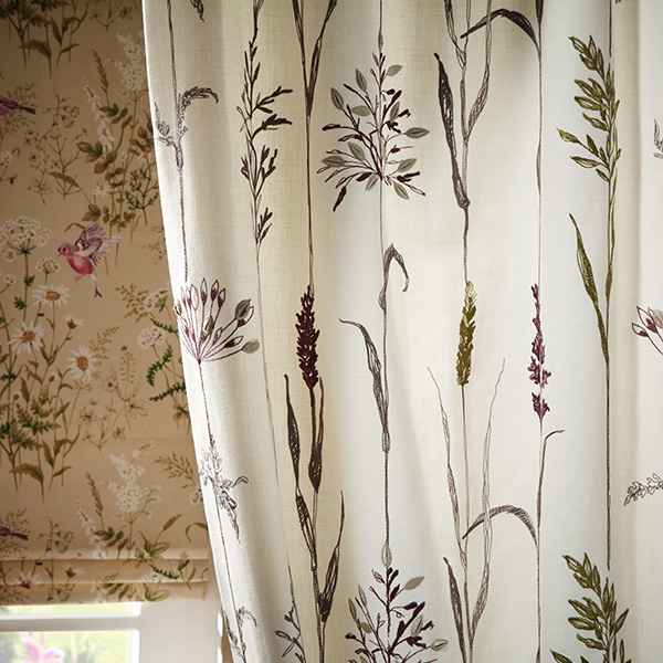 NGHỆ THUẬT PHỐI RÈM VẢI HOA VĂN