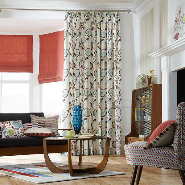 NGHỆ THUẬT PHỐI RÈM VẢI HOA VĂN