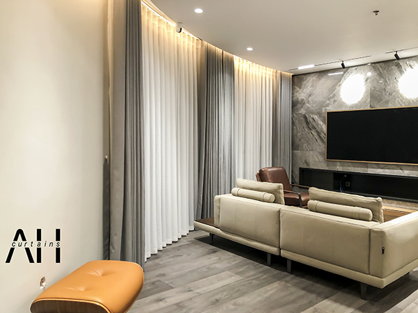Rèm vải cao cấp khu đô thị royal city