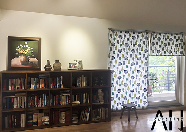 Rèm cuốn vải rèm cửa AH