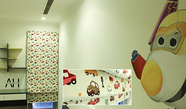 Công trình rèm vải cao cấp ở Park Hill-Minh Khai