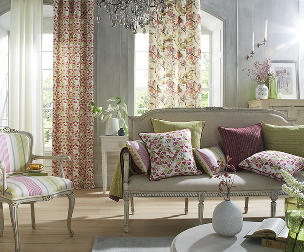 rực rỡ những sắc rèm-rèm cửa AH