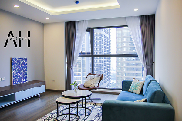 Rèm cửa chung cư FLC Cầu Giấy, AH curtains