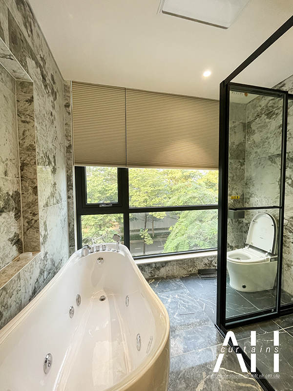 Lắp đặt rèm cửa biệt thự khu K Ciputra Hà Nội