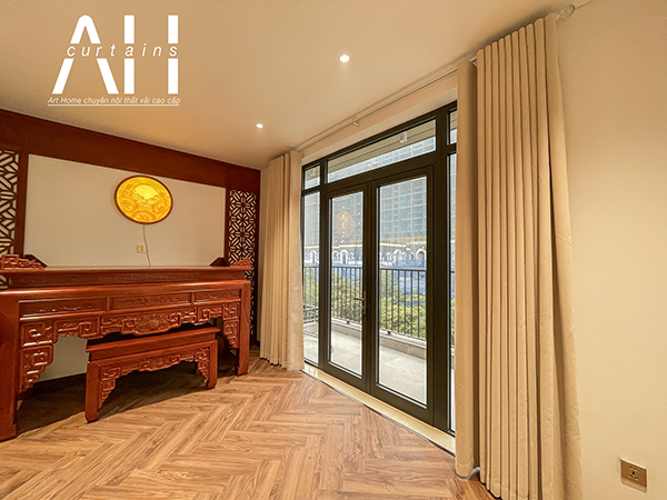 Lắp đặt rèm cửa biệt thự khu K Ciputra Hà Nội