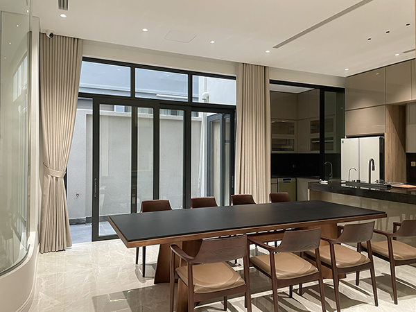 Lắp đặt rèm cửa biệt thự khu K Ciputra Hà Nội