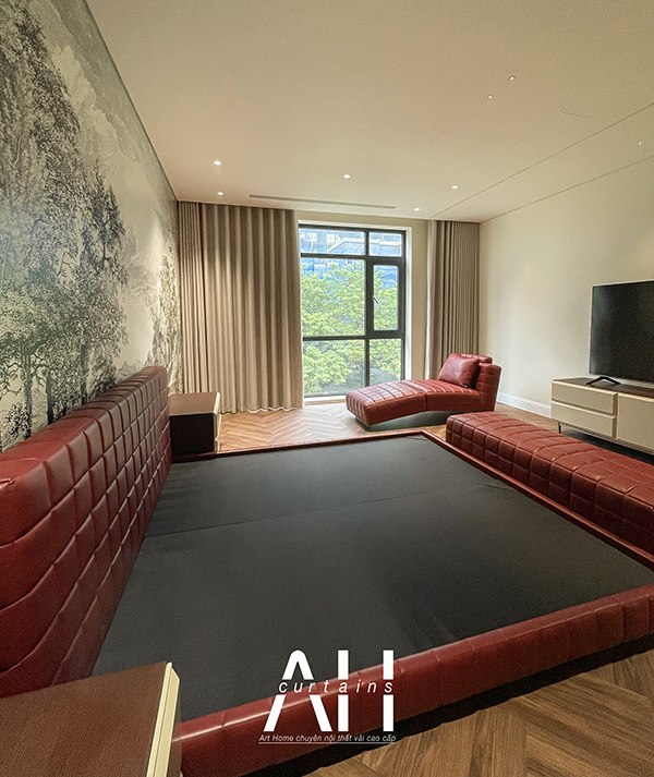 Lắp đặt rèm cửa biệt thự khu K Ciputra Hà Nội