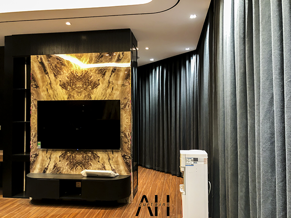 Rèm vải thô - KĐT Louis city Tân Mai