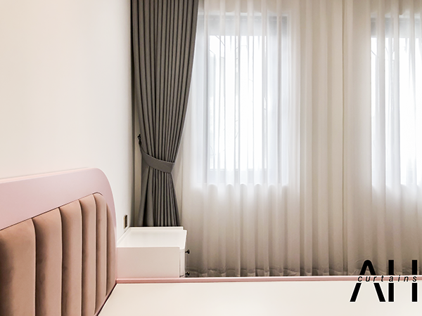 Rèm vải thô - KĐT Louis city Tân Mai