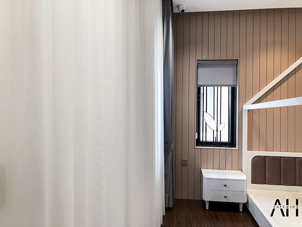 Rèm vải thô - KĐT Louis city Tân Mai