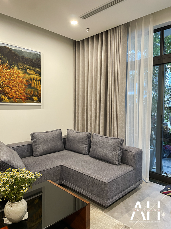 “Rèm vải hai lớp biệt thự Hà Đô Charm Villas”