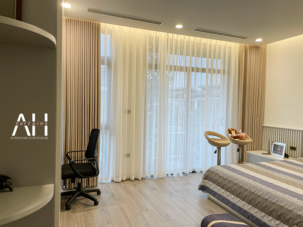 “Rèm vải hai lớp biệt thự Hà Đô Charm Villas”