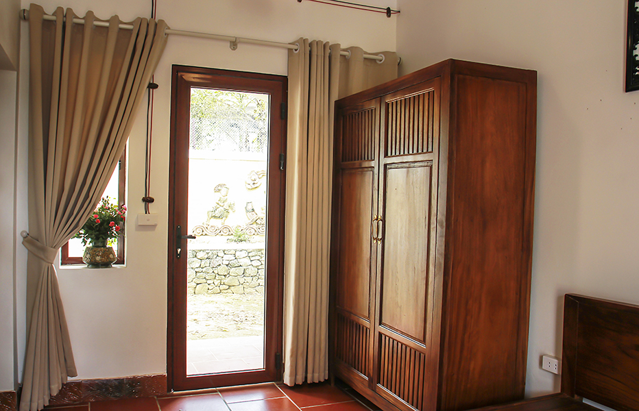 rèm vải homestay Ngang Na Village,Tiên Du,Bắc Ninh