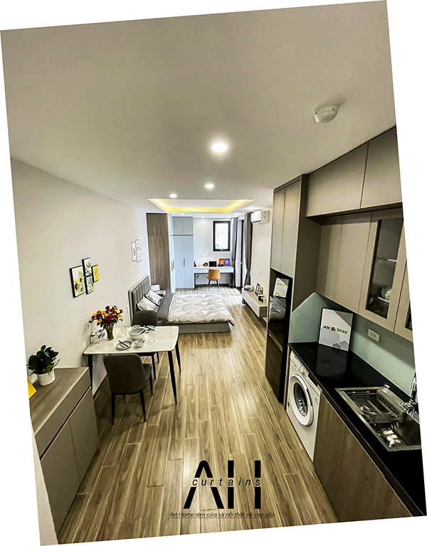 Rèm cửa cho chung cư mini- Rèm cửa AH