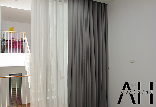 rèm vải cản sáng- ghế sofa AHcurtains